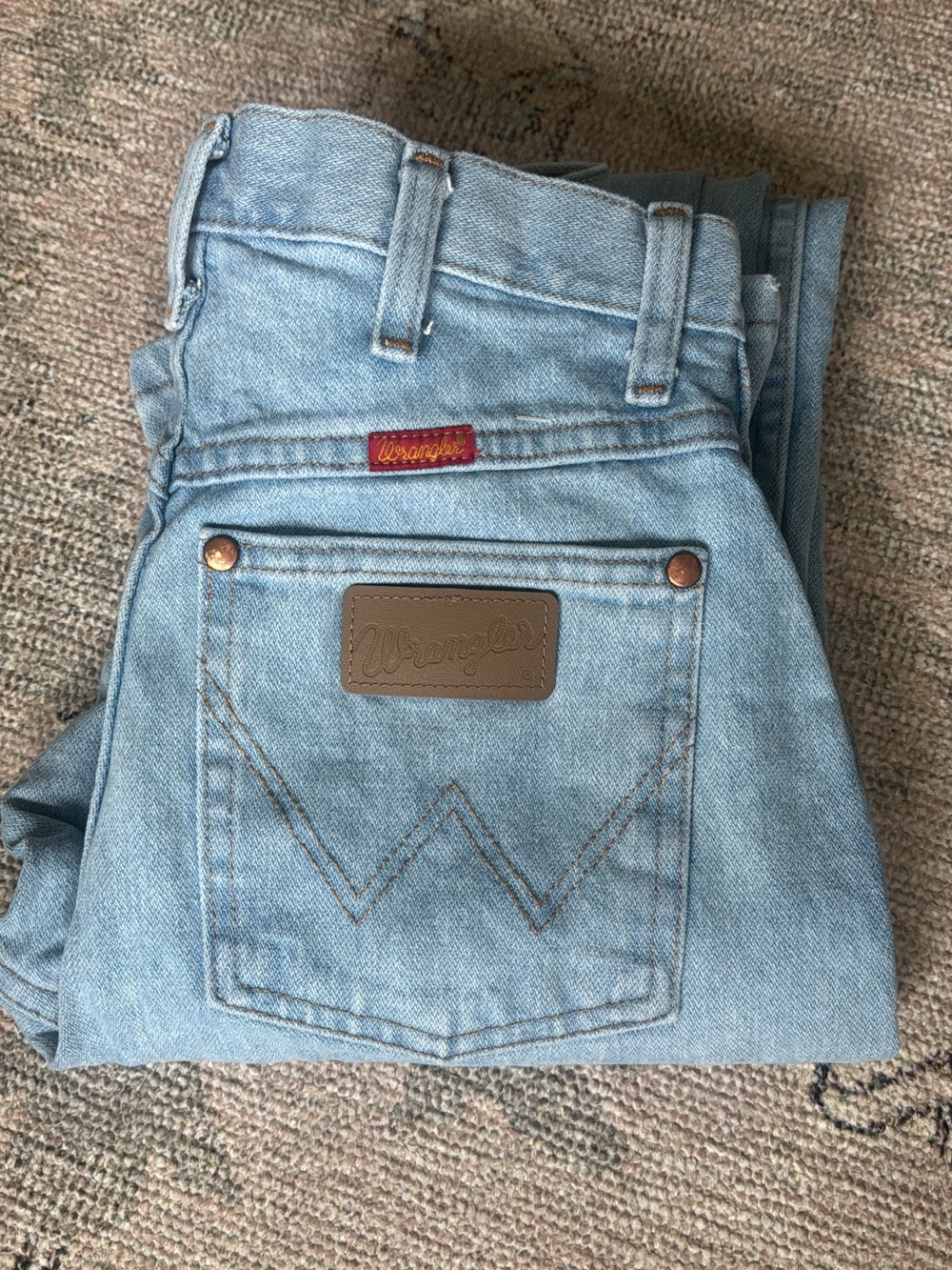 Wrangler Light Blue Boot Cut Women's Jeans
